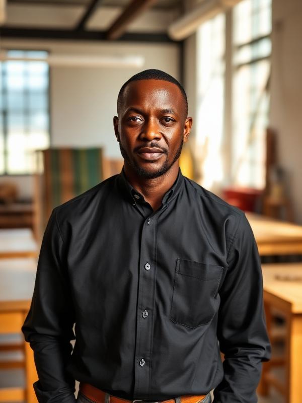 Portrait de Jean-Claude Njoya
